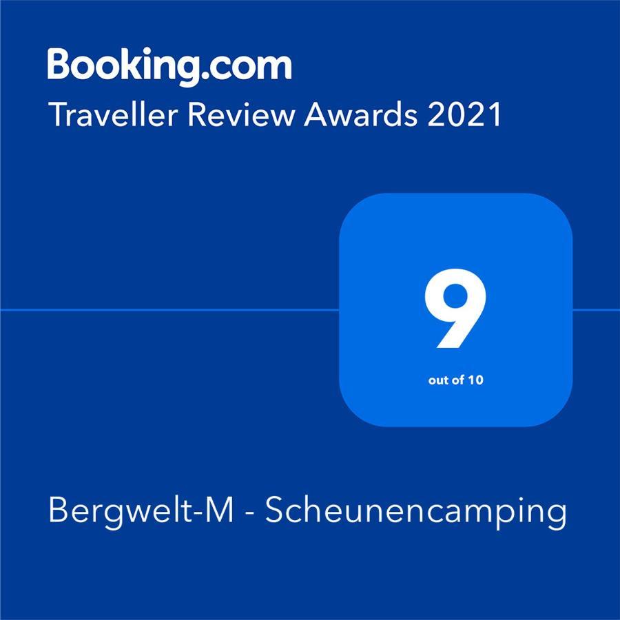 Bergwelt-M - Scheunencamping Schröcken Exteriér fotografie