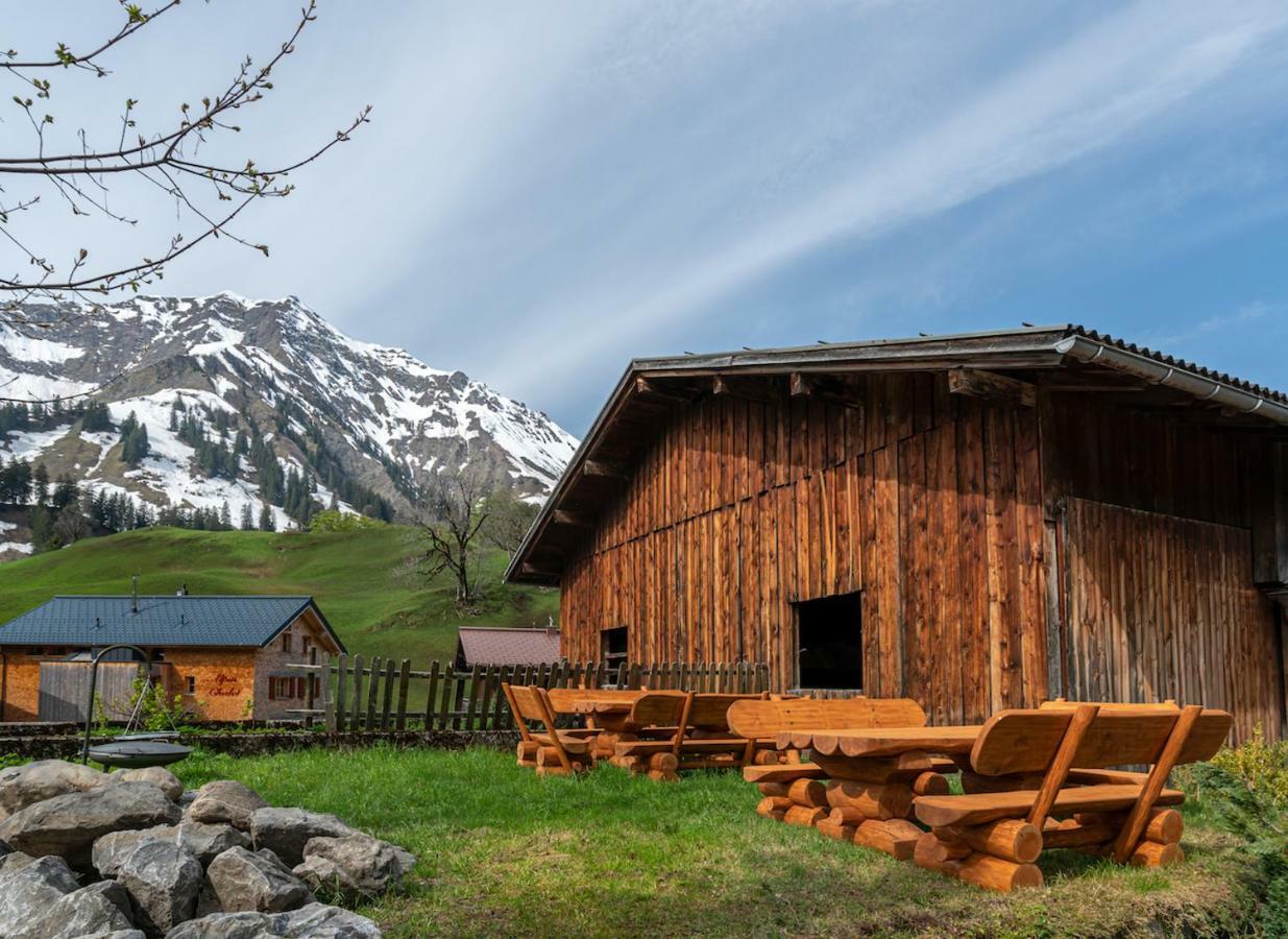 Bergwelt-M - Scheunencamping Schröcken Exteriér fotografie